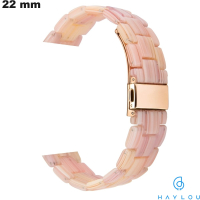 Armband voor Horloge Roze Hars Haylou 22mm ● Snelle Verzendwijze