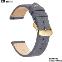 Herenarmband van echt leer voor goedkope Samsung smartwatches