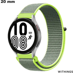 Bracelet Gris Withings de montre intelligente Tissu 20mm