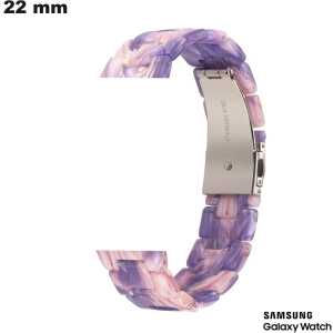 Bracciale orologio 22mm Viola Samsung Resina / Spedizione Veloce Bracciale orologio 22mm Viola Samsung Resina / Spedizione Veloce