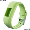 Acheter Bracelet montre connectée Vert Garmin 14 mm Caoutchouc