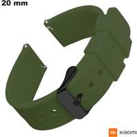 Verkauf Armband Grün für 20mm Xiaomi Uhr Gummi