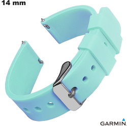 Pulseira Garmin Azul Flexível Silicone relógio inteligente