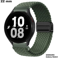 Armband Samsung Nylon gevlochten 22mm smartwatches goedkoop