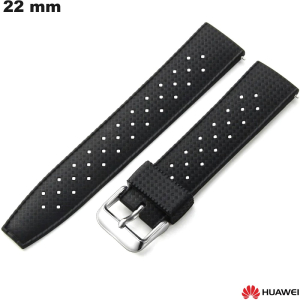 Braccialetto orologio intelligente Nero Silicone Huawei 22mm economico