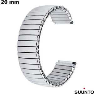 Armband 20mm RVS voor kwalitatieve Suunto slimme horloge