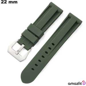 Vente Bracelet de montre connectée Silicone Amazfit 22 mm Vert