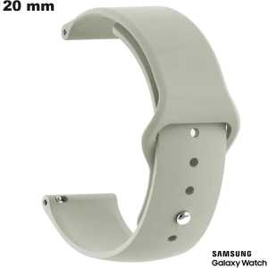 Bracelet Silicone 20mm pour montre Bleu Samsung # Port à 3,99€