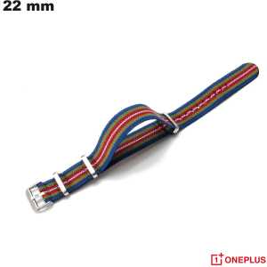 Armband Stoff für hochwertige Multicolor OnePlus Smartwatch Armband Stoff für hochwertige Multicolor OnePlus Smartwatch