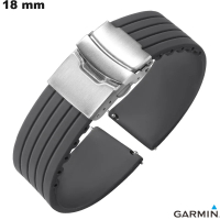 Vente Bracelet 18 mm Caoutchouc Gris Garmin smartwatch