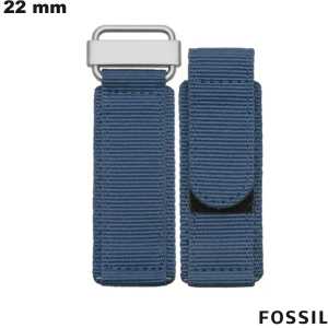Armband Kratz Nylon 22mm Smartwatch Fossil Blau günstig Armband Kratz Nylon 22mm Smartwatch Fossil Blau günstig