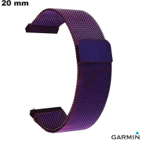 Pulseira de relógio inteligente Roxa 20mm Garmin de qualidade