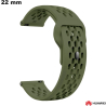 Acheter 22 mm Waterproof Green Bracelet for Huawei Smartwatch Cheap Silicone