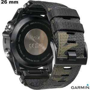 Acheter Bracelet Garmin h Vert Tissu montre intelligente QuickFit