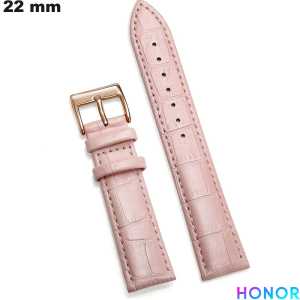 Bracciale in vera pelle Rosa 22 mm Honor | Montaggio Facile Bracciale in vera pelle Rosa 22 mm Honor | Montaggio Facile