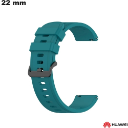 Green Huawei 22 mm Silicone Smartwatch Band