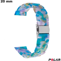 Acquistare Bracciale 20 mm Blu per orologio connesso Polar Resina u