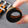 Acheter Black Nylon Bracelet for Garmin Watch 22 mm ● Fast Shipping