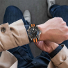 Acheter Pulseira de Nylon Preto para relógio Garmin 22 mm ● Envio Rápido