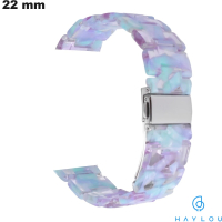 Buy Haylou Resin Watch Bracelet 22 mm Multicolor