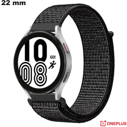 Bracelet de montre OnePlus 22 mm Noir Tissu