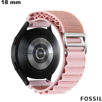 18mm Nylon Bracelet for Fossil Smartwatch Rose: Free Shipping on Orders Over €20