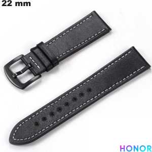 Acquistare Smartwatch Bracelet 22 mm Nero Pelle vera Honor