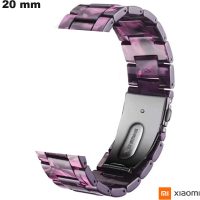 20mm Xiaomi Violet Quality Resin Smartwatch Bracelet