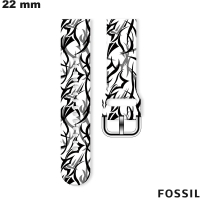 Sale Tribal Fossil White Rubber 22mm Watch Bracelet