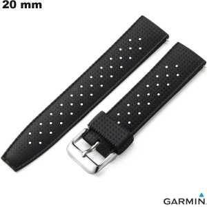 Bracciale Nero in Gomma 20mm Garmin orologio intelligente economico