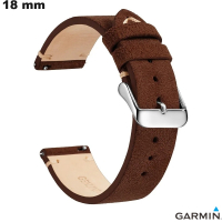 Noble Brown Leather Bracelet for Garmin Watch Cheap