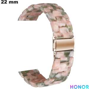Bracelet Honor 22 mm de montre connectée Résine Rose pas cher
