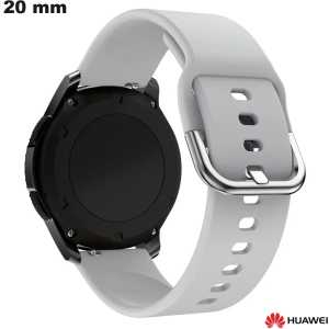 Venda de Bracelete leve de 20 mm Cinza para relógio inteligente Huawei