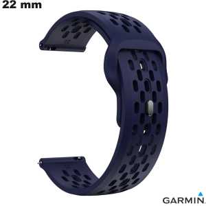 Pulsera Azul Garmin de 22 mm para reloj inteligente ● Montaje Fácil
