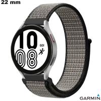 Bracelete Cinza de Tecido Garmin para relógio de 22mm - Frete Grátis a partir de 20€