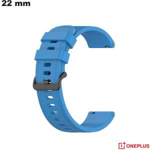 Venda de Bracelete Azul para Smartwatch OnePlus de Borracha 22mm