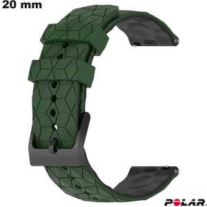 Armband 20 mm Polar Gummi Grün für Uhr kaufen