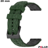 Acheter Acheter Bracelet 20 mm Polar Caoutchouc Vert pour montre