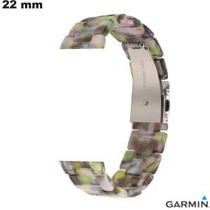Smartwatch Armband 22mm Hars Garmin Groen : Premium Kwaliteit