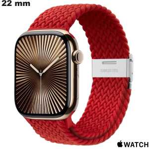 Armband 22mm Rot für Apple Watch verstellbar Elastisch kaufen