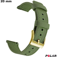 Armbanduhr Smartwatch Grün 20 mm Polar Gewebe kaufen