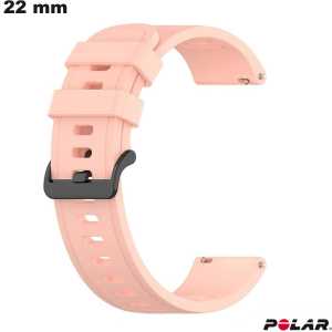 Armband Polar Silikon 22 mm Rosa für Uhr ● Bester Preis
