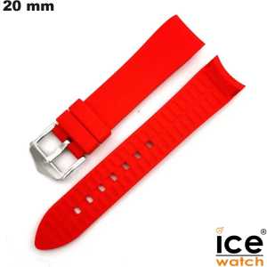 Armbanduhren Rot Silikon Unisex Ice Watch 20 mm kaufen