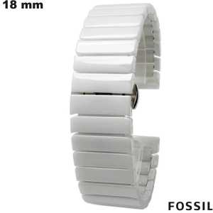 Fossil Smartwatch Bracelet 18 mm White Quality