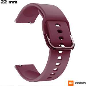 Bracelet 22 mm montre Xiaomi Violet Caoutchouc # Expédition 24h