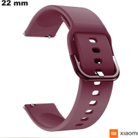 Armband 22 mm Uhr Xiaomi Violett Gummi # Versand 24h