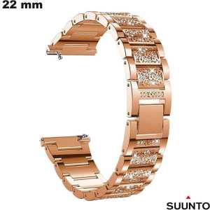 Roze Gouden Armband Suunto RVS | Gratis Verzending