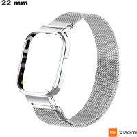 Bracciale in Acciaio Inossidabile 22mm per Orologio Xiaomi # Spedizione Gratuita