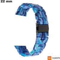 Bracelete 22 mm Xiaomi Resina Azul relógio inteligente