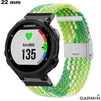 Nylon Bracelet 22mm Green for Garmin Watch / Free Shipping